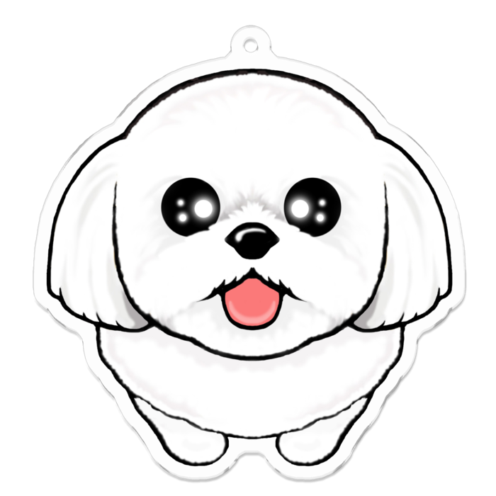 アクリルキーホルダー - 70 x 70 (mm)