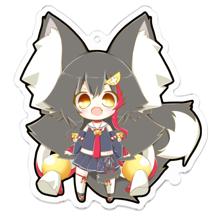 アクリルキーホルダー - 70 x 70 (mm)