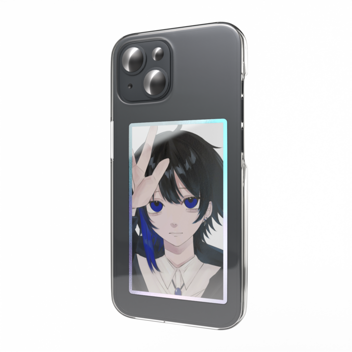 オーロラスマホステッカー - 縦