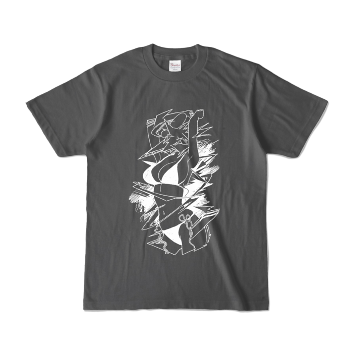 カラーTシャツ - S - チャコール (濃色)