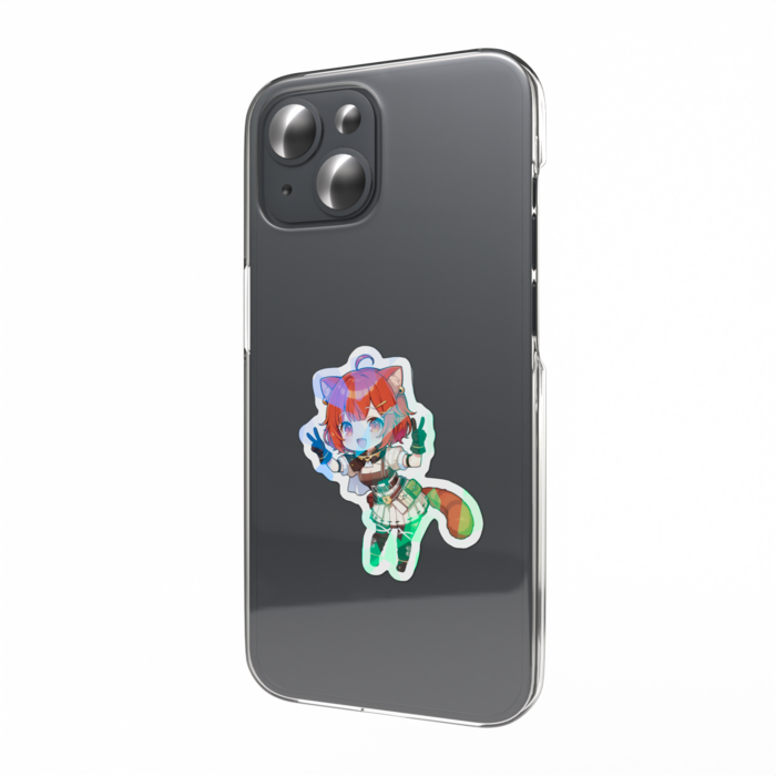 ホログラムスマホステッカー - 縦