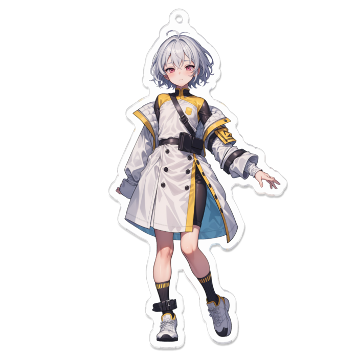 アクリルキーホルダー - 100 x 100 (mm)