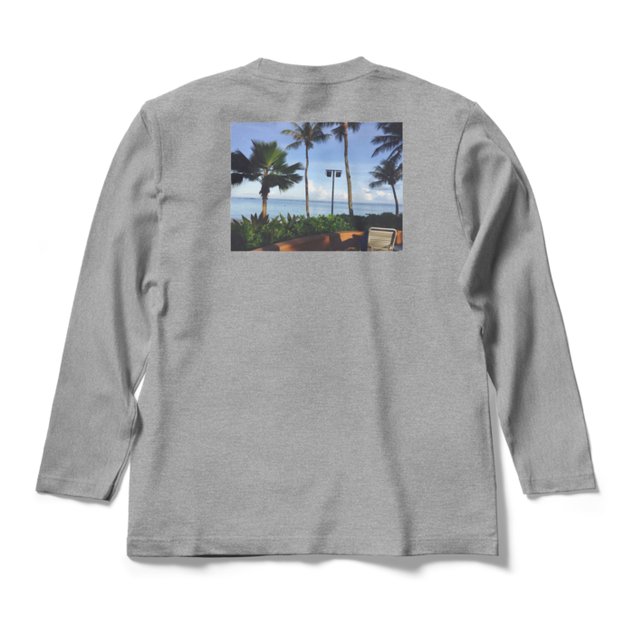 ロングスリーブTシャツ - M - 杢グレー