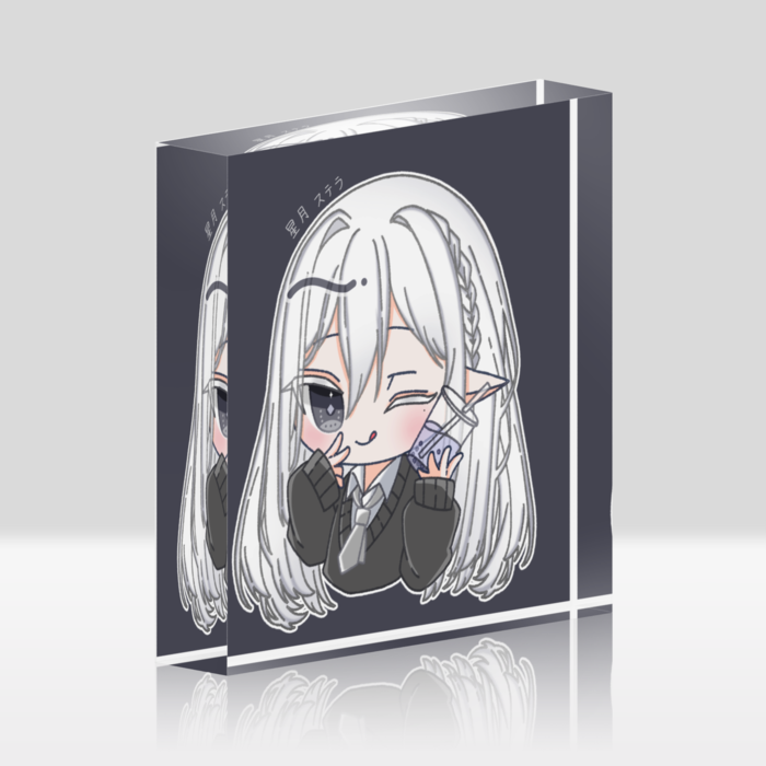 アクリルブロック - 100 × 100mm
