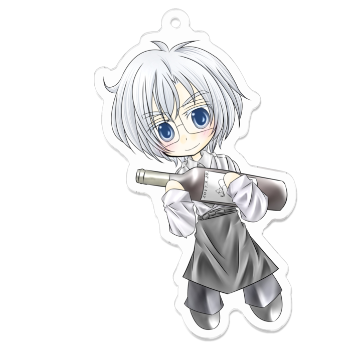 アクリルキーホルダー - 70 x 70 (mm)