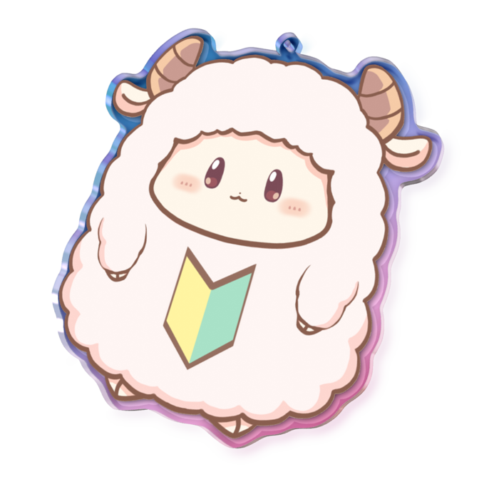 けだま① - 100 × 100mm