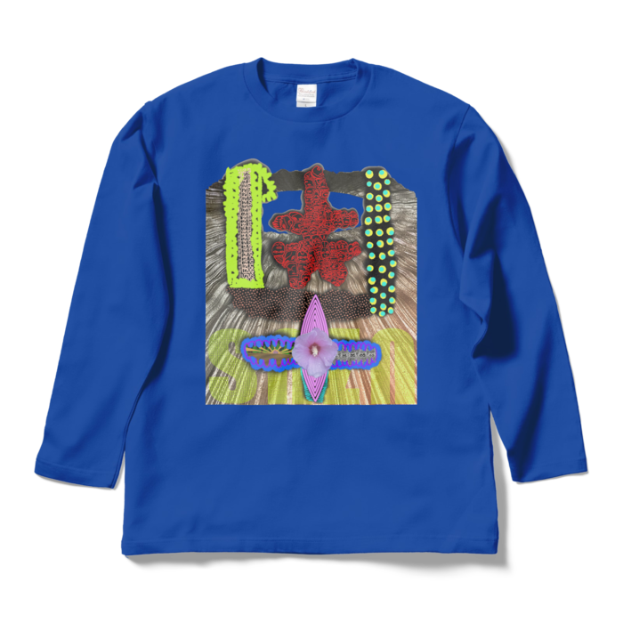 ロングスリーブTシャツ - L - ロイヤルブルー