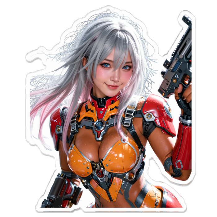 アクリルキーホルダー - W100 × 100mm 以内