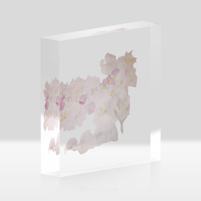 アクリルブロック - 100x100mm