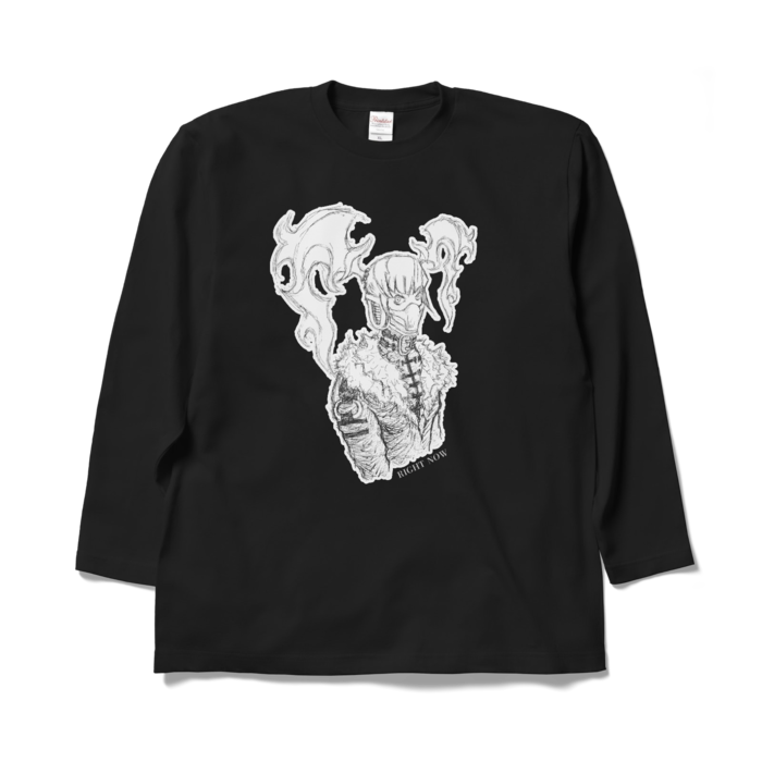 ロングスリーブTシャツ - XL - ブラック