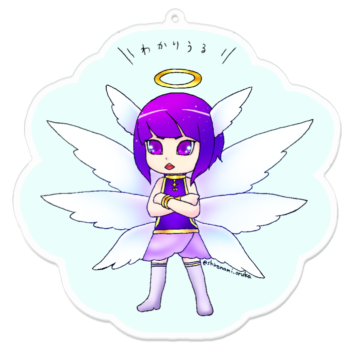 アクリルキーホルダー - 100 x 100 (mm)