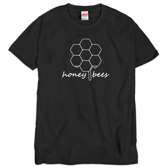 ハニビTシャツ Black - XL -