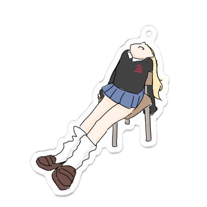 アクリルキーホルダー - 70 x 70 (mm)