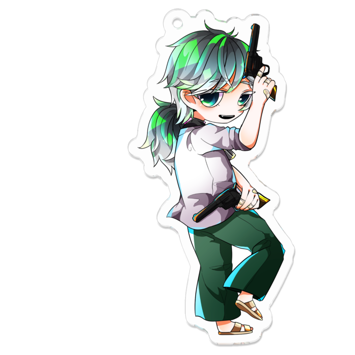 アクリルキーホルダー - 70 x 70 (mm)