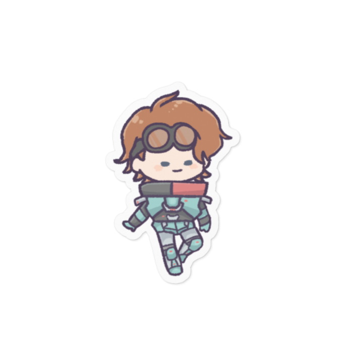 ステッカー - 100 x 100 (mm)