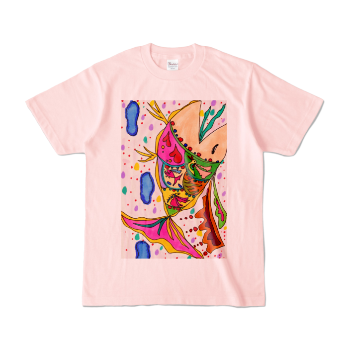 カラーTシャツ - S - ライトピンク (淡色)