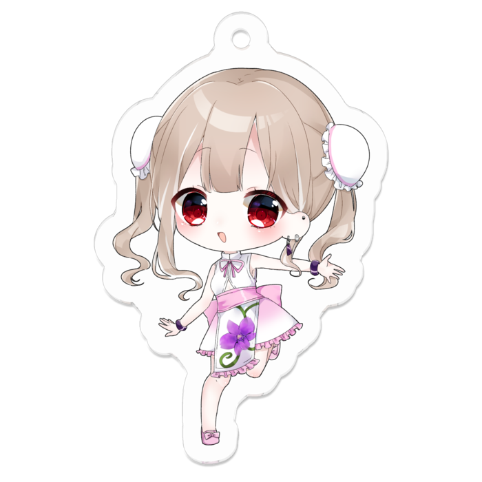 アクリルキーホルダー - 50 x 50 (mm)