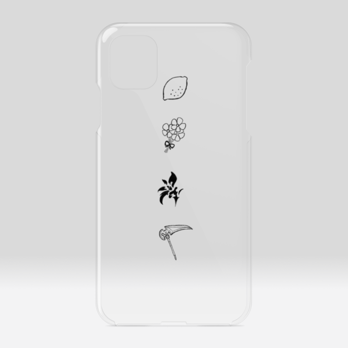 クリアiPhoneケース - iPhone11