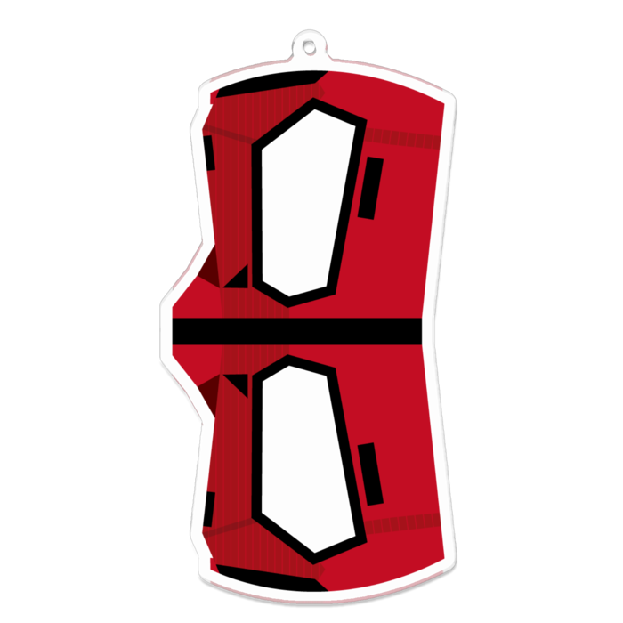 アクリルキーホルダー - 100 x 100 (mm)