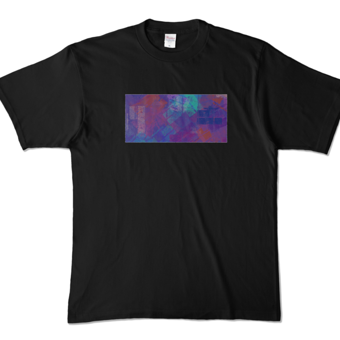 カラーTシャツ - XL - ブラック (濃色)(1)
