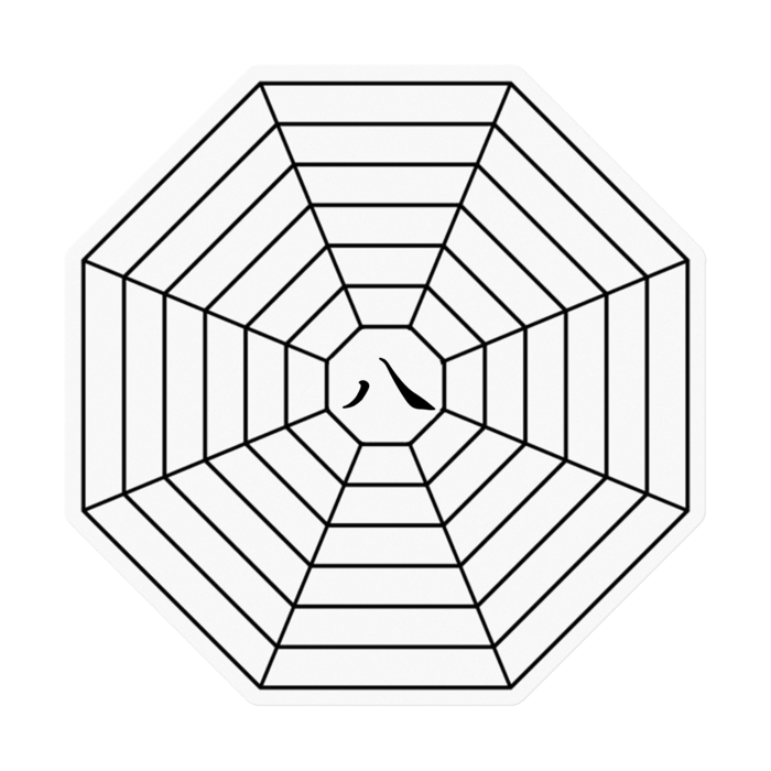 ステッカー - 100 x 100 (mm)