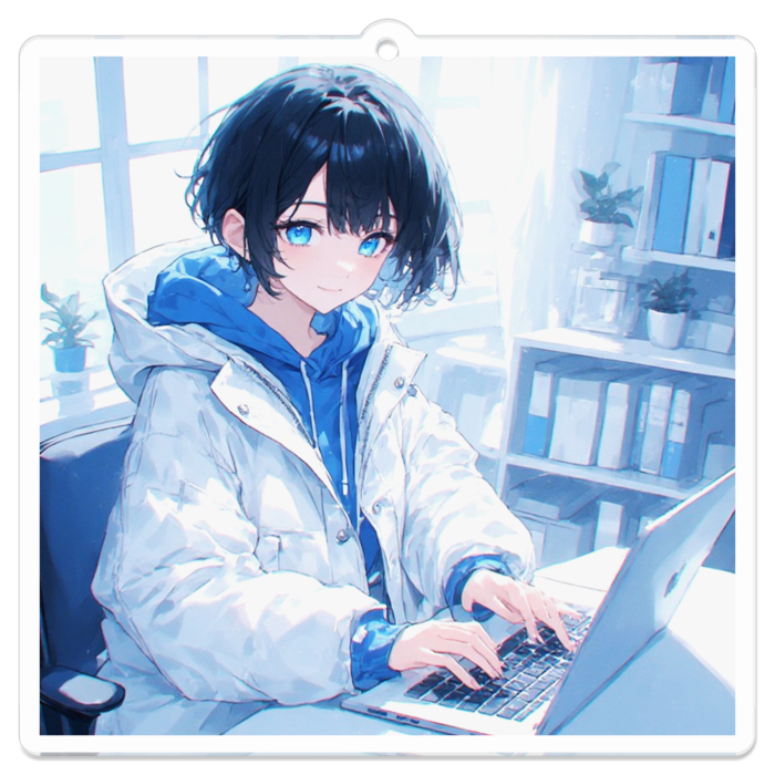 アクリルキーホルダー - 70 x 70 (mm)