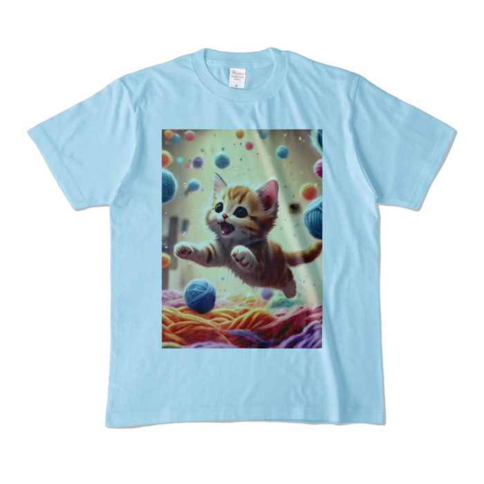 カラーTシャツ - M - ライトブルー (淡色)