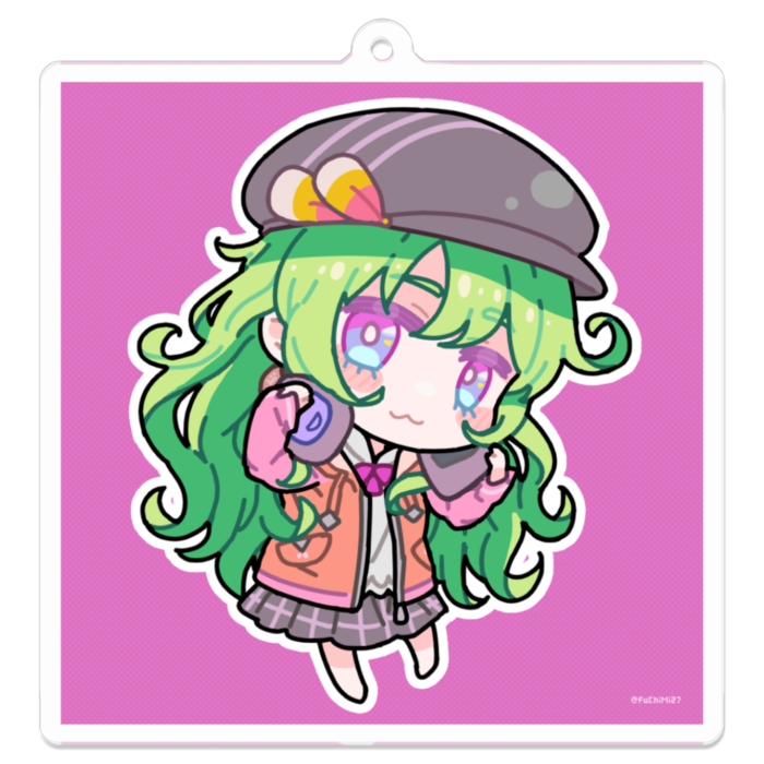 アクリルキーホルダー - 70 x 70 (mm)