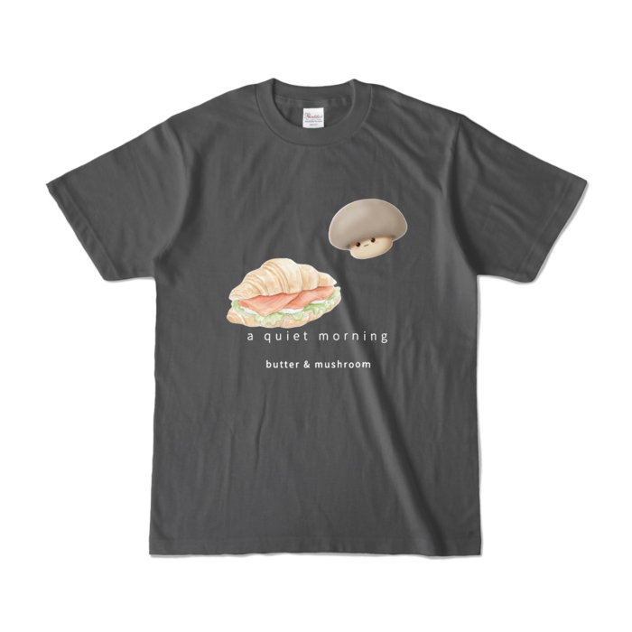 カラーTシャツ - S - チャコール (濃色)