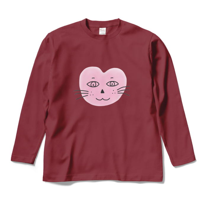 ロングスリーブTシャツ - M - バーガンディ