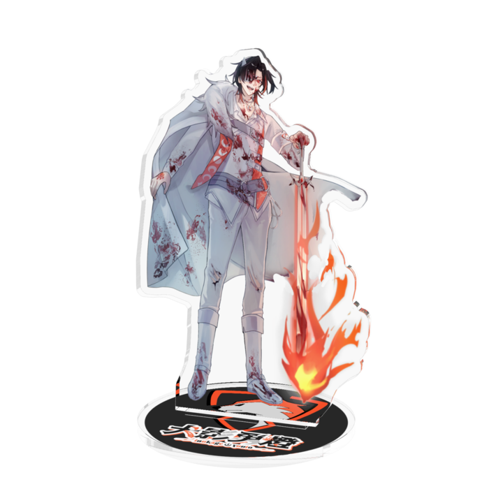 黒髪ダメージ - 100x100mm