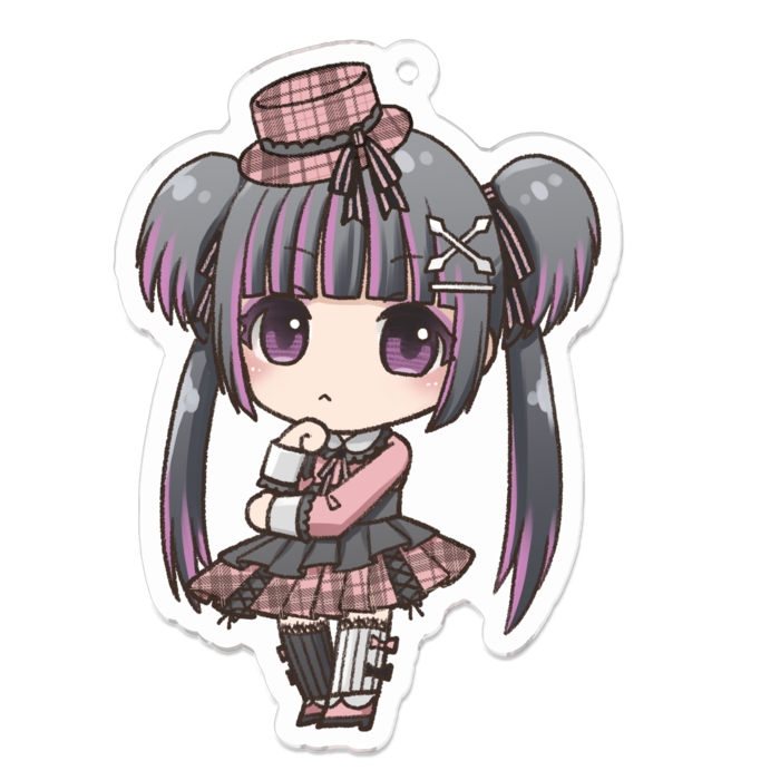 アクリルキーホルダー - 70 x 70 (mm)