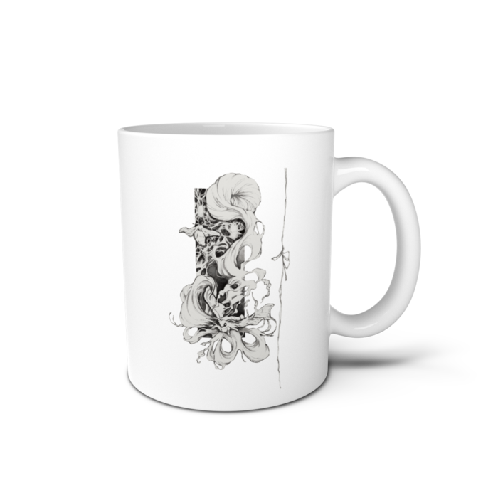 マグカップ - 直径 8 cm / 高さ 9.5 cm