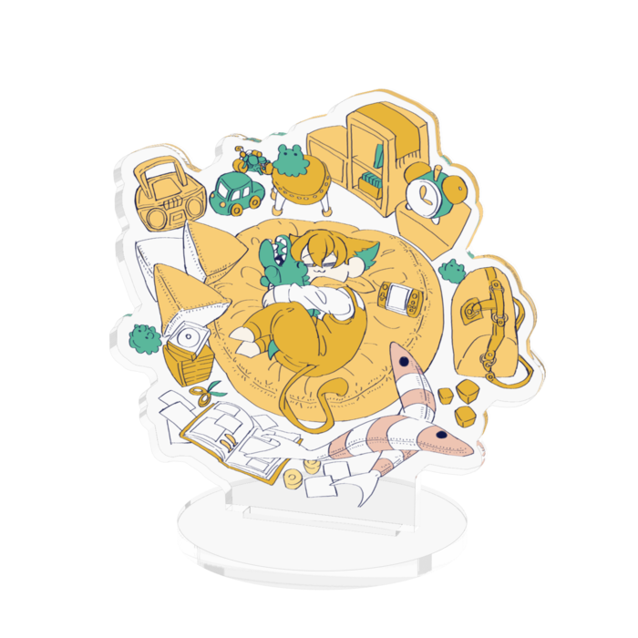 アクリルフィギュア - 70x70mm