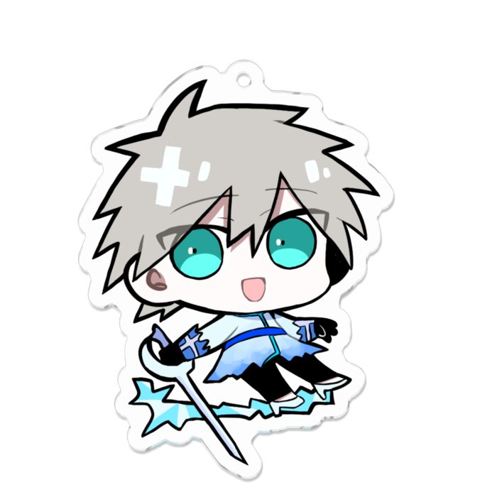 アクリルキーホルダー - 70 x 70 (mm)