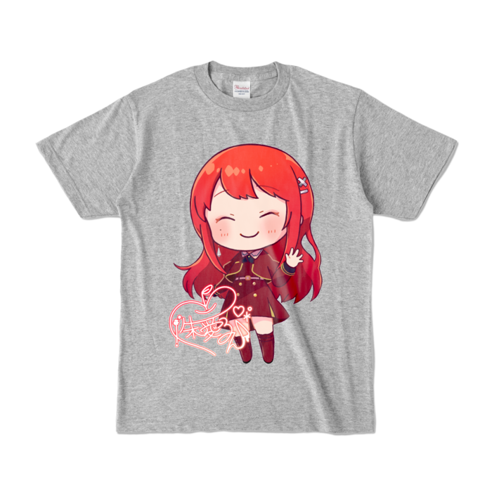カラーTシャツ - S - 杢グレー (濃色)