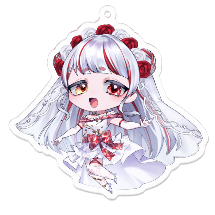 アクリルキーホルダー - 70 x 70 (mm)
