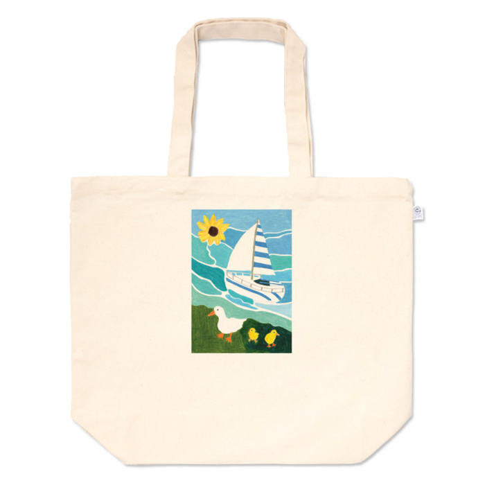 トートバッグ - L - プリント面積中