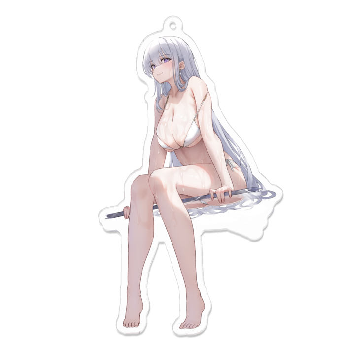 アクリルキーホルダー - 100 x 100 (mm)