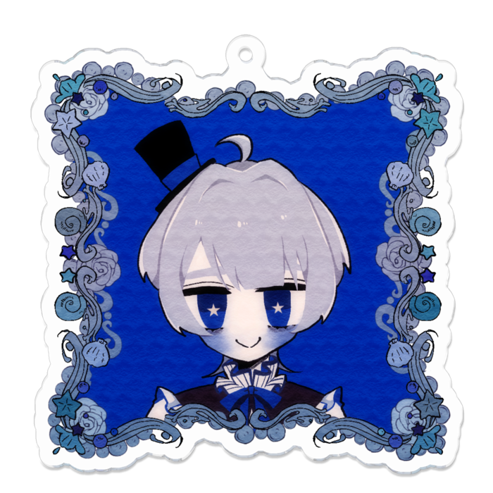 アクリルキーホルダー - 70 x 70 (mm)