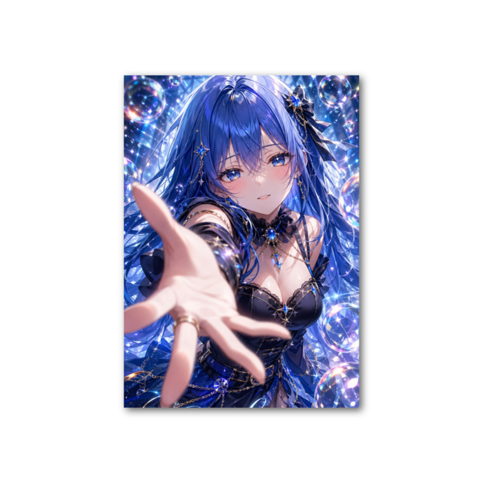 フォト風カード - 縦 - 片面