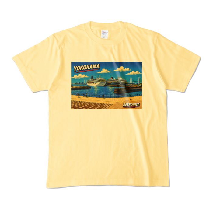 カラーTシャツ - M - ライトイエロー (淡色)