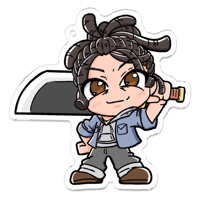 アクリルキーホルダー - 70 x 70 (mm)