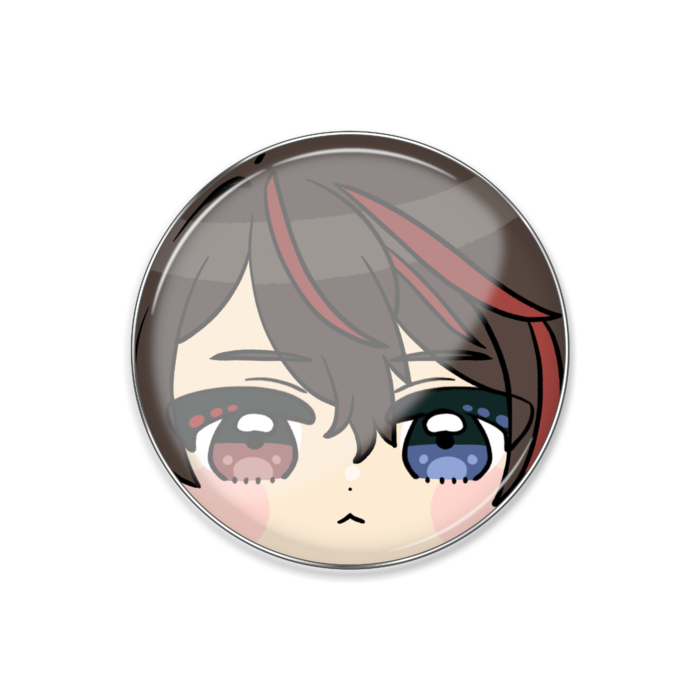 ピンバッジ - 丸形25mm
