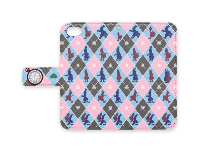 手帳型iPhoneケース - iPhone7 - ストラップ穴 あり