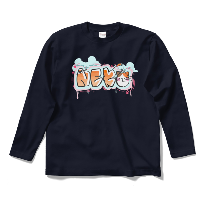 ロングスリーブTシャツ - S - ネイビー