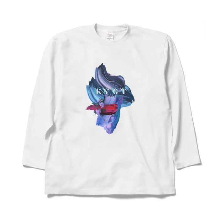 ロングスリーブTシャツ - XL - ホワイト(赤)