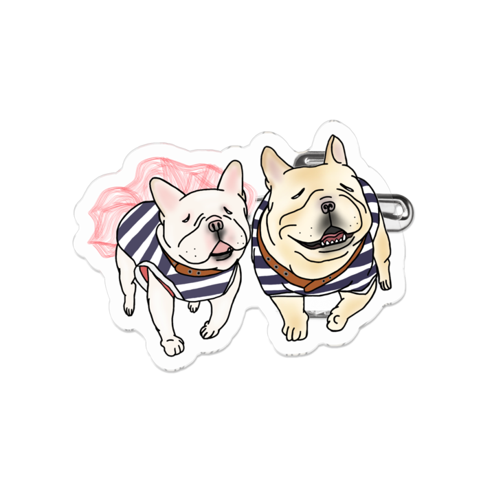 アクリルバッジ - 50 x 50 (mm)