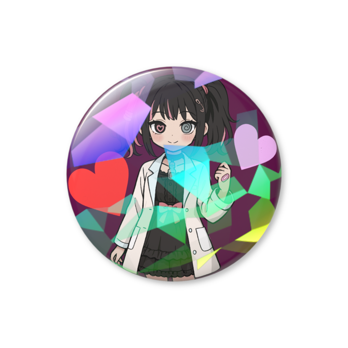 ホログラム缶バッジ - 25mm