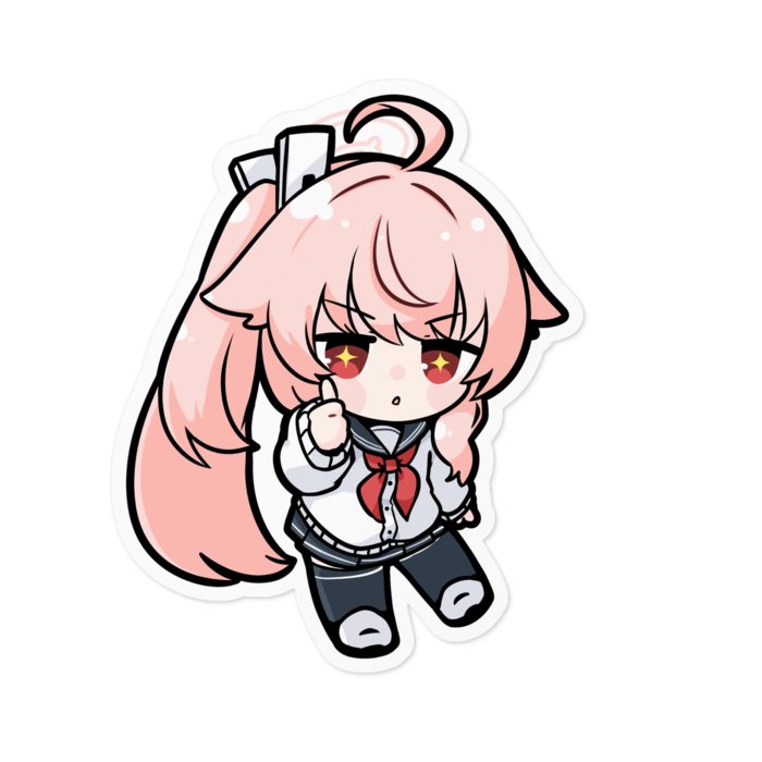 ステッカー - 100 x 100 (mm)